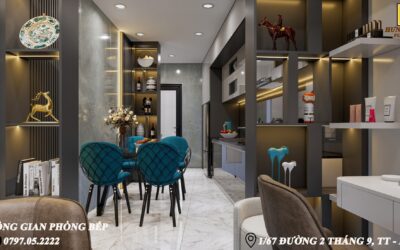 Lạc vào không gian hiện đại với tone màu xám