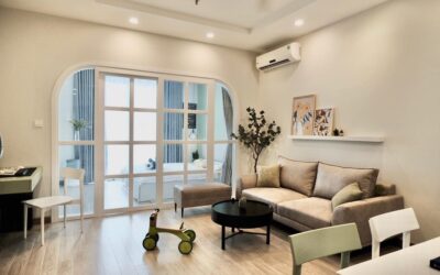 Tone màu xanh chuối non phá cách