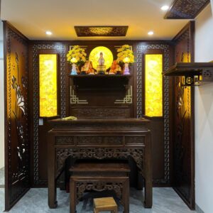 thiết kế bàn thờ Huế