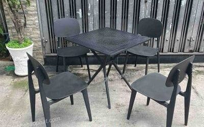 Địa chỉ bán bàn nhựa ghế quán trà sữa uy tín – Bảo Phát